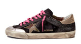 GOLDEN GOOSE SUPER-STAR BLACK VELVET SNEAKER