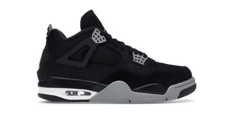 Black Canvas Jordan 4 SE