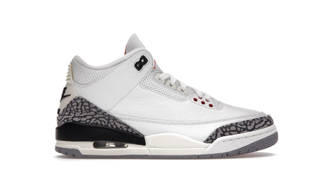 Reimagined White Cement Jordan 3 - Smile Kicks